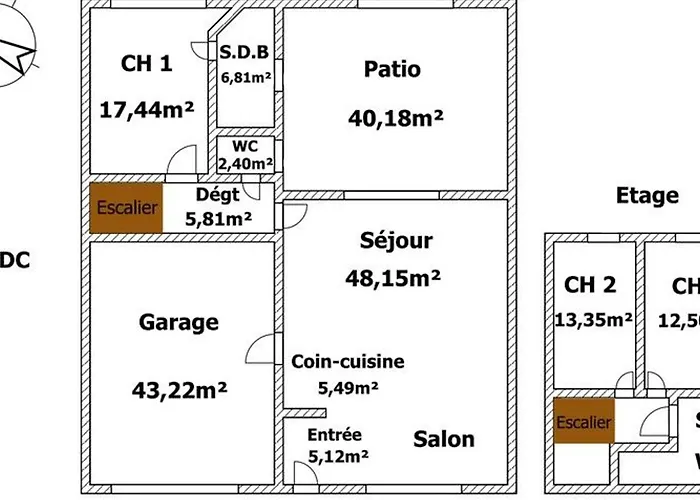 Vakantiehuis Charmante Grange Renovee Avec Grand Terrain, Wi-fi, Barbecue, Proche Ferme Et Nature - Fr-1-426-131 *
